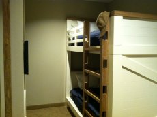 Bunkbed in family suite