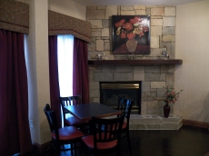 Fireplace in Sitting Area