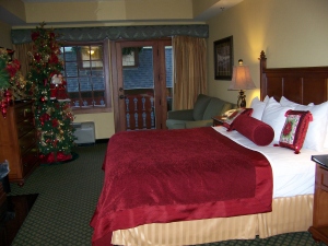 Our room at the Inn At Christmas Place